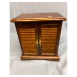 Pine jewelry box - 9-1/2-inches tall