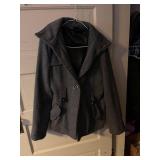 Vanity coat with hood - sz L