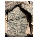 Air Force camouflage uniform - shirt 38R, pants 44 - like new