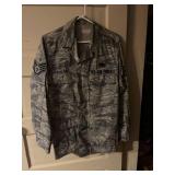 Air Force camouflage shirt - sz