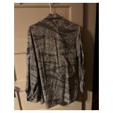 Air Force camouflage shirt - sz