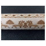 Holiday Imprint Rolling Pin