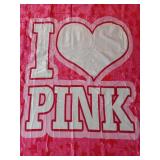 Pink VS Throw Blanket