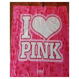 Pink VS Throw Blanket