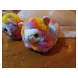 Tie Dye Llama Slippers