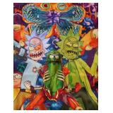 Rick & Morty Drawstring Bag