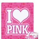 Pink VS Throw Blanket