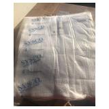 Two dozen bar style terry cloth towels many uses
