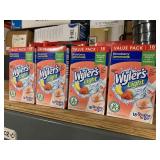 5 cases Of 4 boxs of sugar Wyler’s Light Strawberry Lemonade Drink Mix. Kids like them