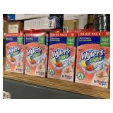 5 cases Of 4 boxs of sugar  Wyler’s Light Strawberry Lemonade Drink Mix. Kids like them
