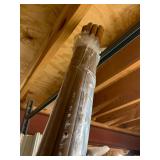 Big Bundle of 8ft Dark Quarter Round Moldings