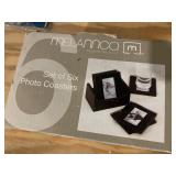 Melannco Set of 6 Photo Coasters