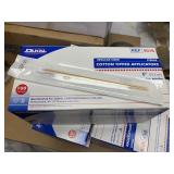 4 New Boxs of Regular Sized Cotton Tipped Applicators