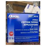 4 New Boxs of Regular Sized Cotton Tipped Applicators