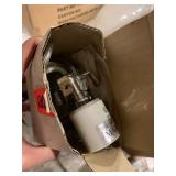 White Detailed Italian Glass Pendant w/ Fixture for Light