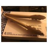 Lot of 18 new utility tongs 9 inches long new in box