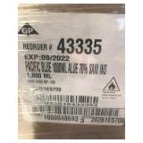 Case of (4) foaming hand sanitizer refills Expiration date 9/2022 Retails for $80 a case