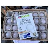 Box of Rite Aid Home Halogen Soft White Light Bulbs 53 Watt