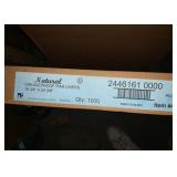 1 New Box of Natural Greaseproof Pan Liners 16 3/8” x 24 3/8”. There are 1000 in a case