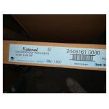 1 New Box of Natural Greaseproof Pan Liners 16 3/8” x 24 3/8”. There are 1000 in a case