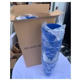 24 New Blue Heavy Duty Plastic Drinking Cups