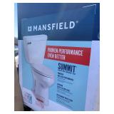 Mansfield Summit Elongated Front Smartheight Toilet