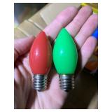 New Box of 25 Celebrations Holiday Multi-Color LED Edison Super Bright Bulbs