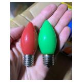 New Box of 25 Celebrations Holiday Multi-Color LED Edison Super Bright Bulbs