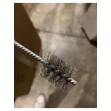 7 Stainless Steel Tube Brushes. 3/4” ID - 7/8” OD