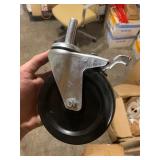New 6” Caster Wheels w/ Breaks