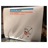 Box of 25 facemask with built-in shield