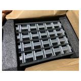 Akro-Mils 28-Drawer Steel Parts Craft Storage Cabinet Hardware Organizer, 19228, (17-Inch W x 11-Inch D x 11-Inch H), Gray Cabinet, Gray Drawers