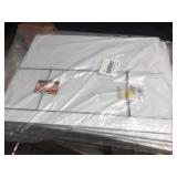 Pack of six blank yard signs