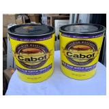 2 Cans of Cabot Premium Woodcare Neutral Base Solid Color Acrylic Siding Stain