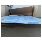 90 Sheets of White Bevilled Edge Subway Tile