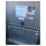 New Never Been Used 2 Sided Service Bar Ice Bin w/ Built in Cold Plate and Dual Sinks