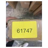 24 in. Framed Wall Mirror in Brown Retail:$137.49