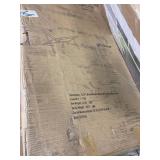 Glitzhome 43"L Modern Industrial Metal Wooden Writing Desk with 2 USB Ports Retail:$198.49