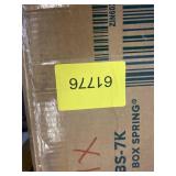 Priage by Zinus 7 inch King Size Box Spring Mattress Foundation Retail:$197.99