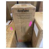 Duraflame Portable Electric Infrared Quartz Oscillating Tower Heater, Cherry
