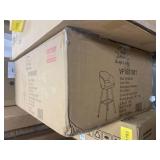 Vogue Furniture Direct Contemporary Blue fabric barstool with chromed legs VF1681001