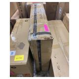 Carbon Loft Hader Reclaimed Brown and Gunmetal Counter Stool Retail:$95.49