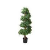 50-inch Romano Boxwood Spiral Topiary Artificial Tree Retail:$163.49