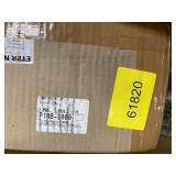 TUHOME Eter Nightstand End Table with 2 Drawers for Bedroom, Espresso