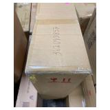 Kate and Laurel Cates Wood Wall Storage Cabinet with Sliding Barn Door Retail:$169.99