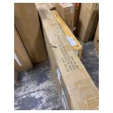 Mid-Century Tufted Pink Platform Bed Retail:$459.99