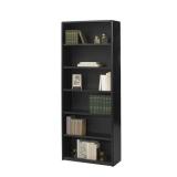 Safco Value Mate Bookcase, Black