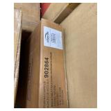 Expandable Top Accent Table Weathered Grey and Black