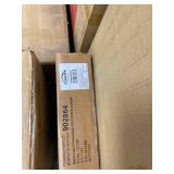 Expandable Top Accent Table Weathered Grey and Black