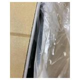 Savona 24" Bathroom/Vanity Wave framed Wall Mirror in Paris Grey - 24 inches Retail:$144.99